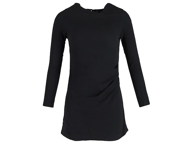Mini-robe Roland Mouret en viscose noire Fibre de cellulose  ref.1382897
