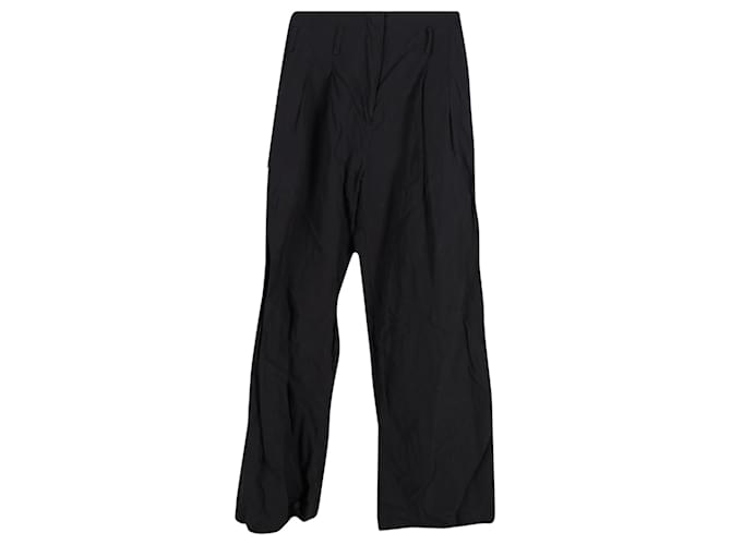 Pantalon large Ulla Johnson en polyester noir  ref.1382913