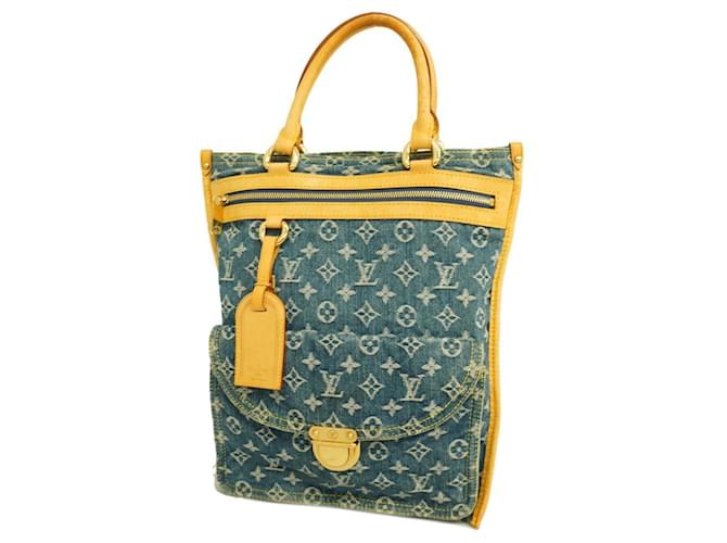 Louis Vuitton Shopper Azul John  ref.1383157