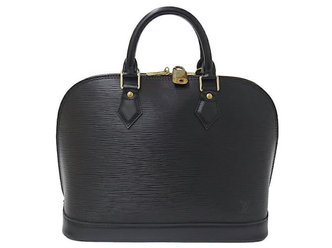 Louis Vuitton Alma Black Leather  ref.1383166