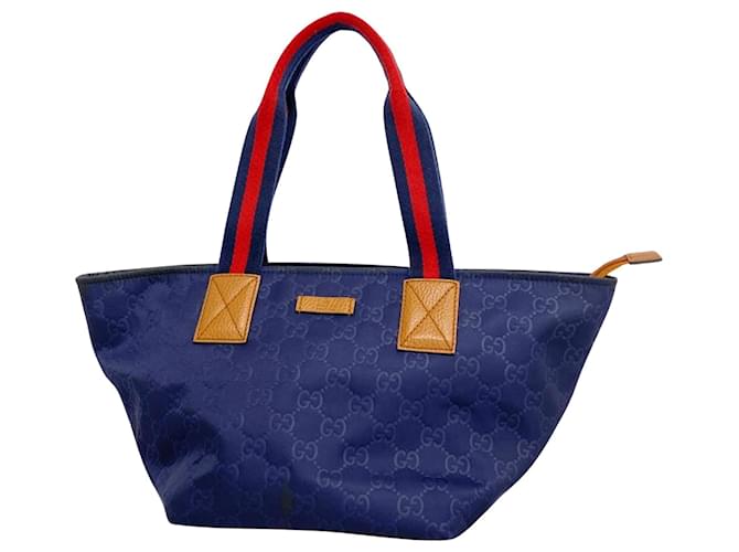 Gucci Sherry Synthétique Bleu Marine  ref.1383203