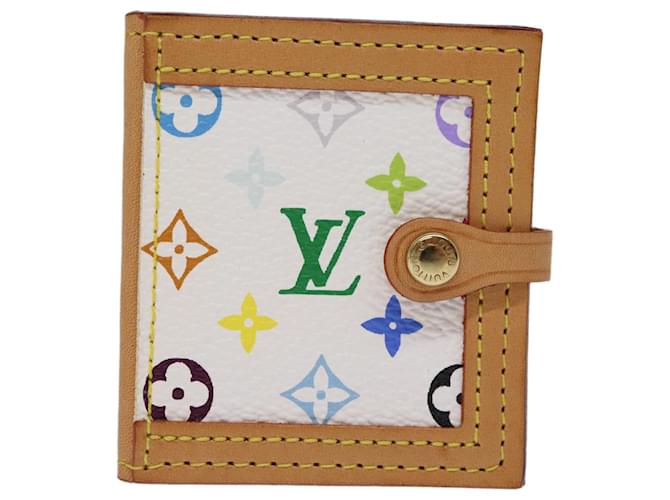 Louis Vuitton Porte photo Toile Blanc  ref.1383279