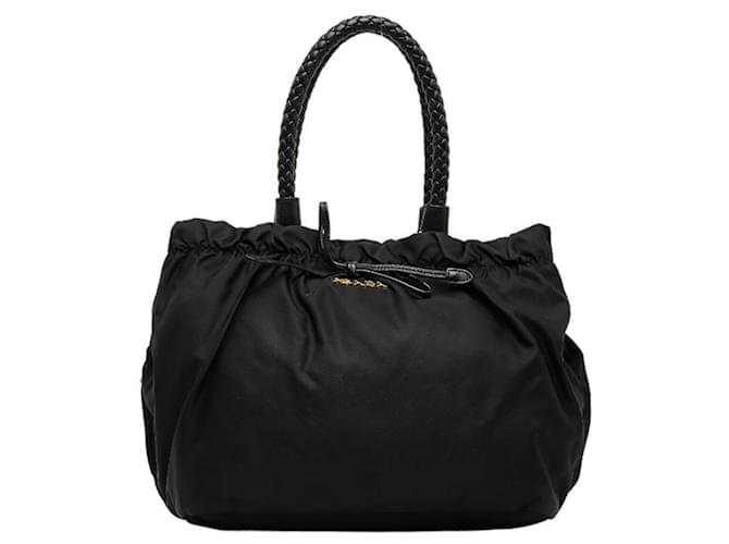 Prada Tessuto Negro Sintético  ref.1383331