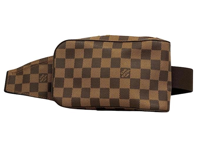 Louis Vuitton Geronimos Marrom Lona  ref.1383340