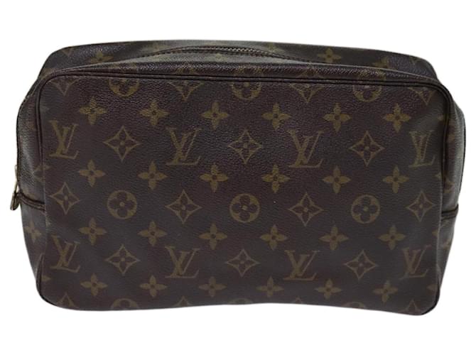 Louis Vuitton Trousse de Toilette Brown Cloth  ref.1383371