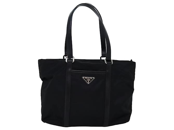 Tote Prada Tessuto Schwarz Synthetisch  ref.1383372