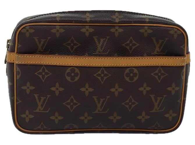 Louis Vuitton Compiegne Marrone Tela  ref.1383423