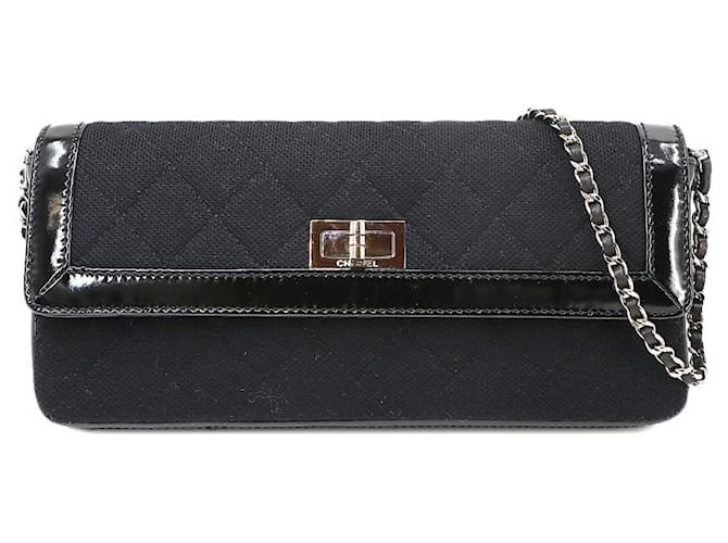 Timeless Chanel 2,55 Black Leather  ref.1383492