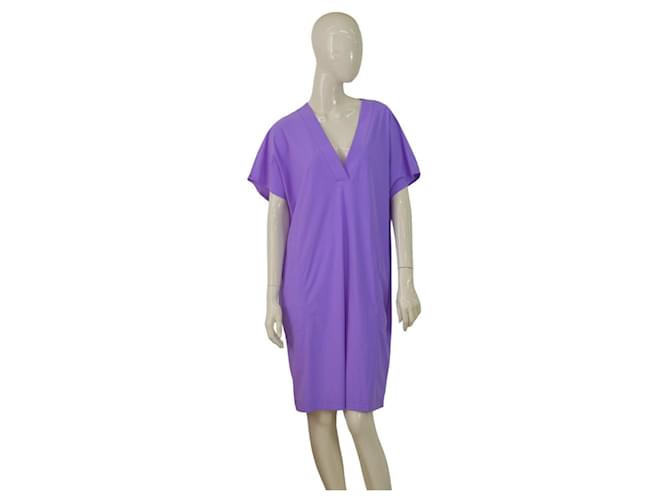 Autre Marque Robes Polyamide Violet  ref.1383622