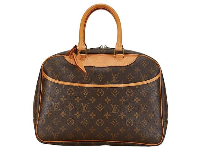 Louis Vuitton Deauville Canvas Handtasche M47270 in gutem Zustand Leinwand  ref.1383637
