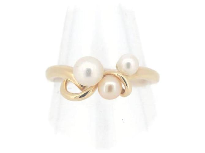 Tasaki 18K Pearl Ring Metal Ring in Excellent condition  ref.1383642