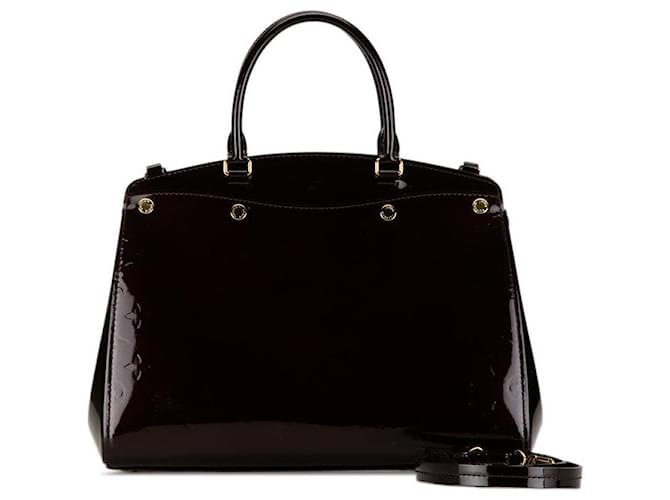 Bolso de hombro esmaltado Louis Vuitton Brea MM M91619 en excelentes condiciones Esmalte  ref.1383656