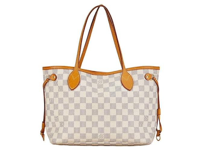 Louis Vuitton Neverfull PM Canvas Tragetasche N51110 in gutem Zustand Leinwand  ref.1383657