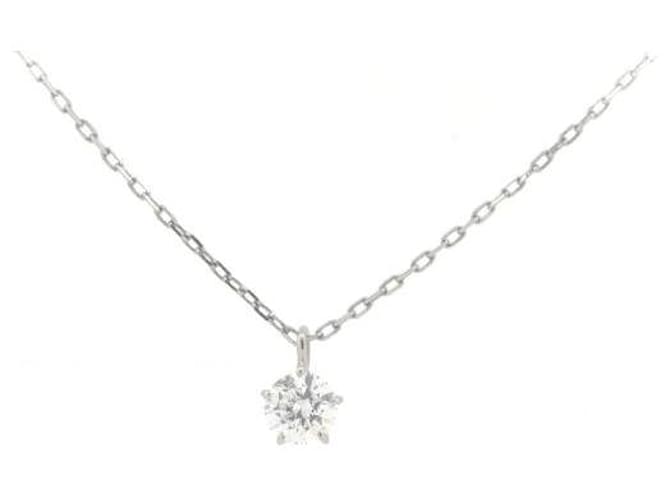 & Other Stories Other Platinum Diamond Necklace  Metal Necklace in Excellent condition  ref.1383666