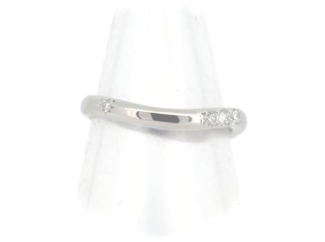 & Other Stories Anderer Platin-Diamant-Chisse-Ring, Metallring in ausgezeichnetem Zustand  ref.1383674