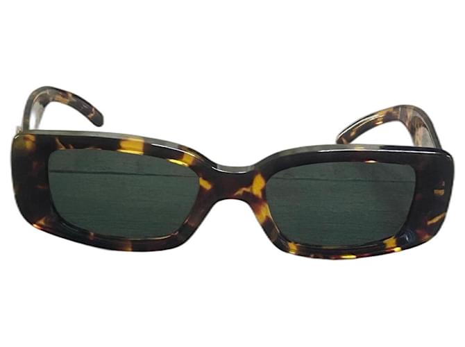 Gafas de sol Gucci Castaño Plástico  ref.1383733