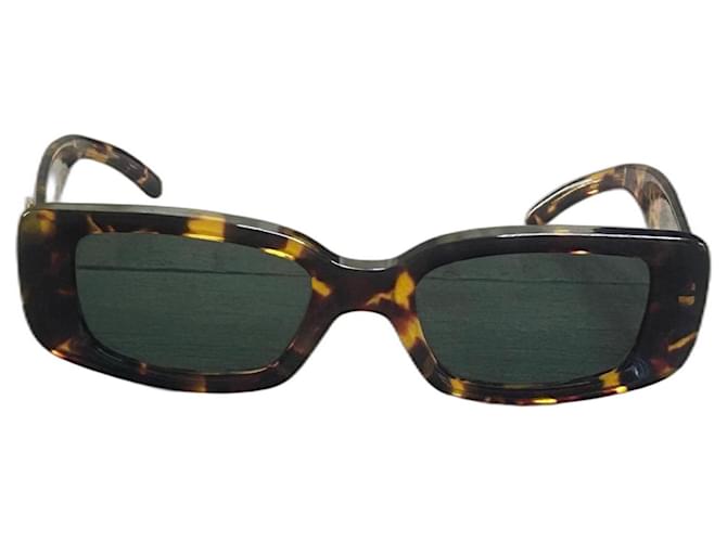 Occhiali da sole Gucci Marrone Plastica  ref.1383733