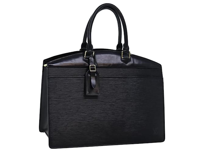 LOUIS VUITTON Epi Riviera Sac à main Noir Noir M48182 Auth LV bs14177 Cuir  ref.1383791