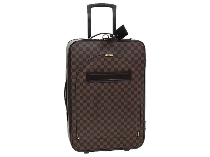 LOUIS VUITTON Damier Ebene Pegas 55 valigia N23294 LV Auth mr204