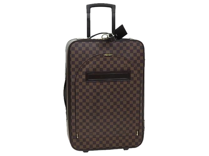 LOUIS VUITTON Damier Ebene Pegas 55 suitcase N23294 LV Auth mr204  ref.1383810