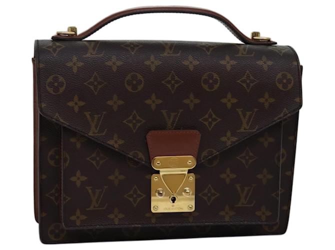 LOUIS VUITTON Monogramme Monceau Sac à main 2way M51185 Auth LV 75028 Toile  ref.1383849