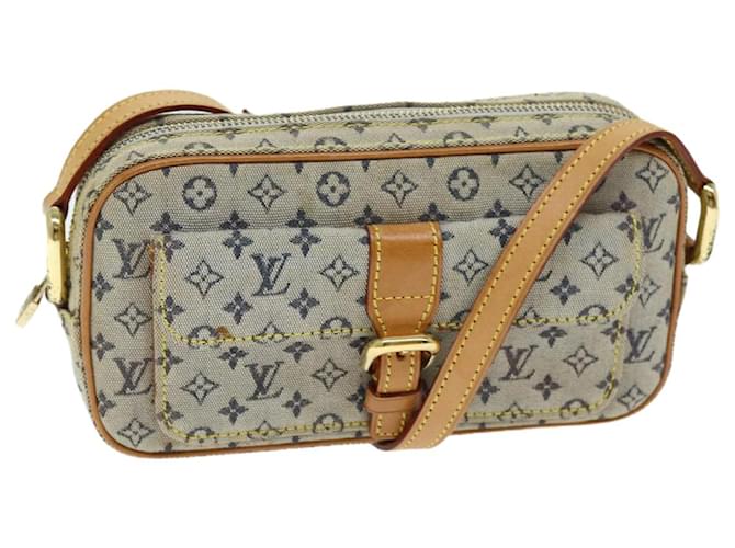 LOUIS VUITTON Borsa a tracolla Mini Juliet MM monogramma blu M92004 LV Auth 74117  ref.1383858