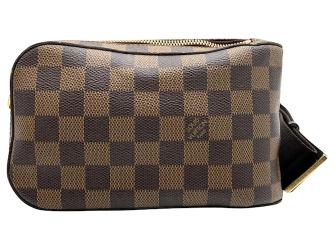 Louis Vuitton Geronimos Brown Cloth  ref.1383944