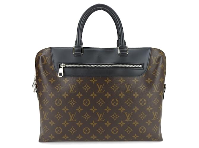 Louis Vuitton Macassar Brown Cloth  ref.1384070