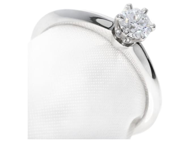 Tiffany & Co Solitaire Silber Platin  ref.1384157