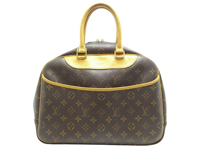 Louis Vuitton Deauville Brown Cloth  ref.1384327