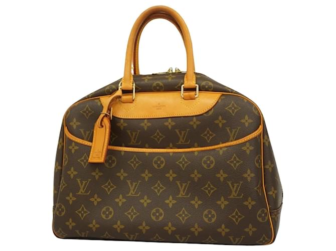 Louis Vuitton Deauville Brown Cloth  ref.1384337