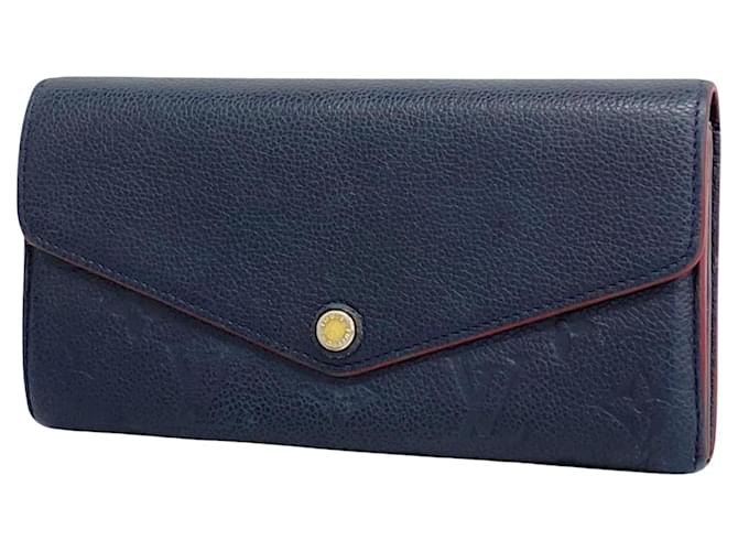 Louis Vuitton Sarah Navy blue Cloth  ref.1384364