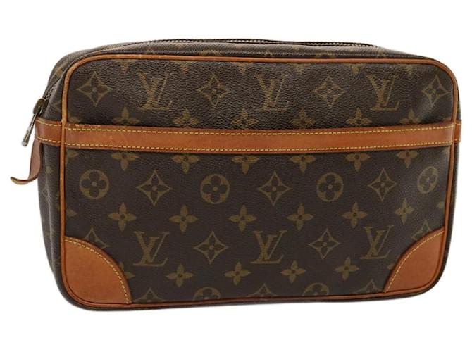 Louis Vuitton Compiegne 28 Brown Cloth  ref.1384571
