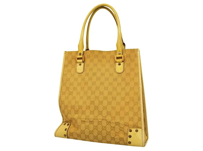 Gucci GG Canvas Beige Tela  ref.1384608