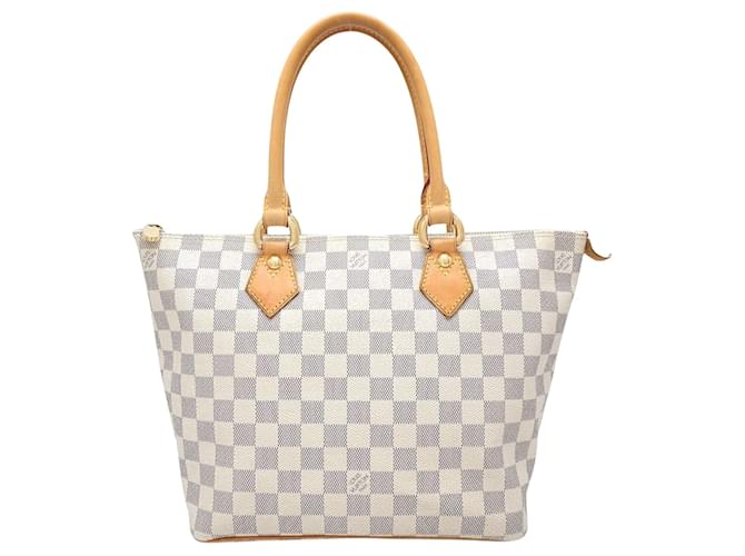 Louis Vuitton Saleya Blanco Lienzo  ref.1384671