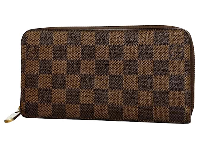 Louis Vuitton Zippy Brown Cloth  ref.1384674