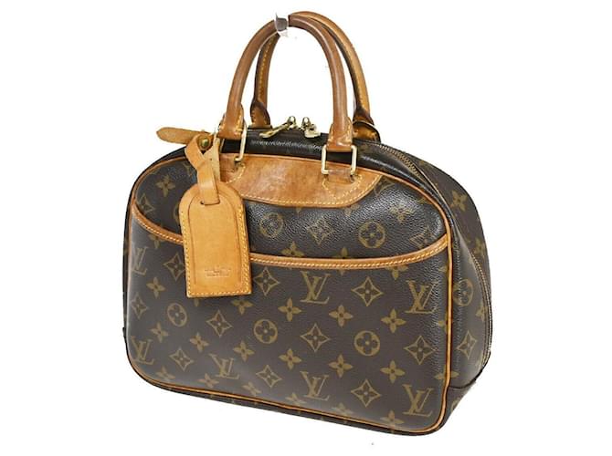Louis Vuitton Trouville Brown Cloth  ref.1384775