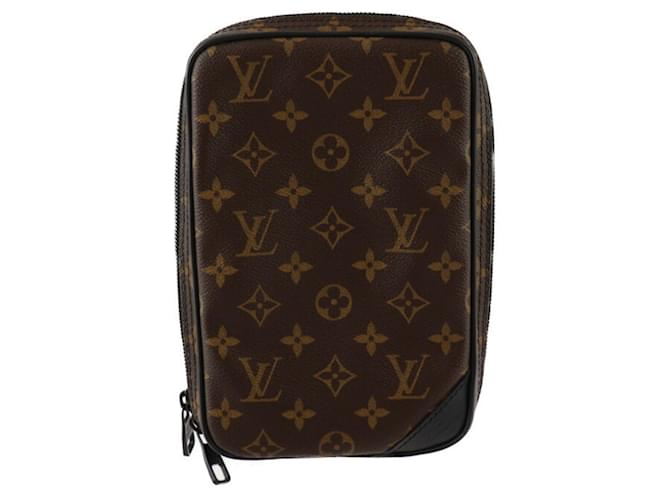 Utilitário Louis Vuitton Marrom Lona  ref.1384974