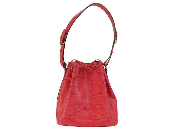 Noe Louis Vuitton Petit Noé Rosso Pelle  ref.1385046