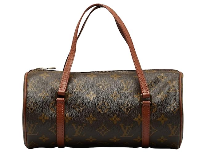 Louis Vuitton Papillon 26 Castaño Lienzo  ref.1385097