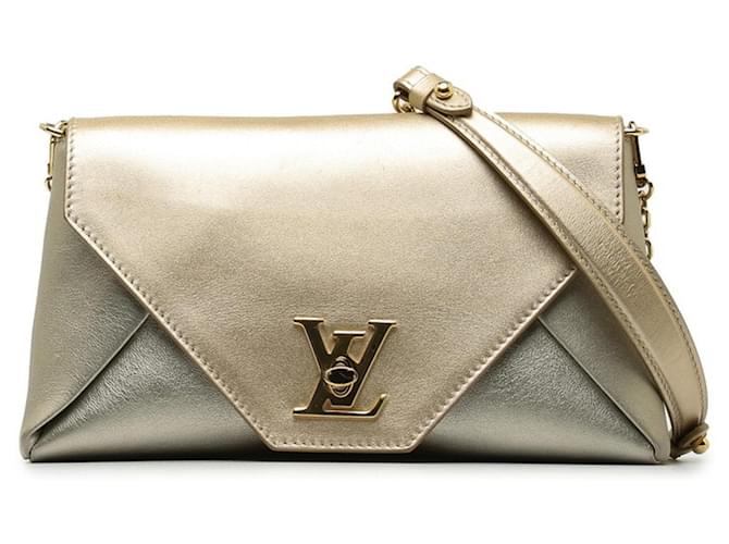 Louis Vuitton Love Note Golden Leather  ref.1385175