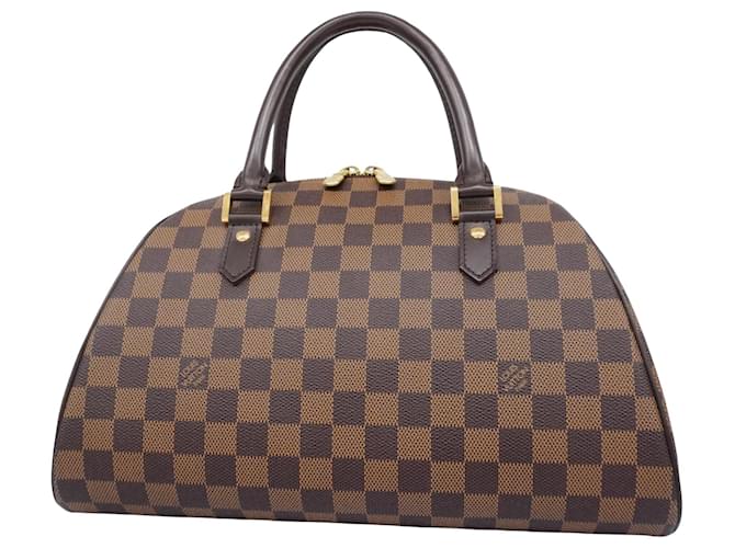 Louis Vuitton Rivera MM Castaño Lienzo  ref.1385213