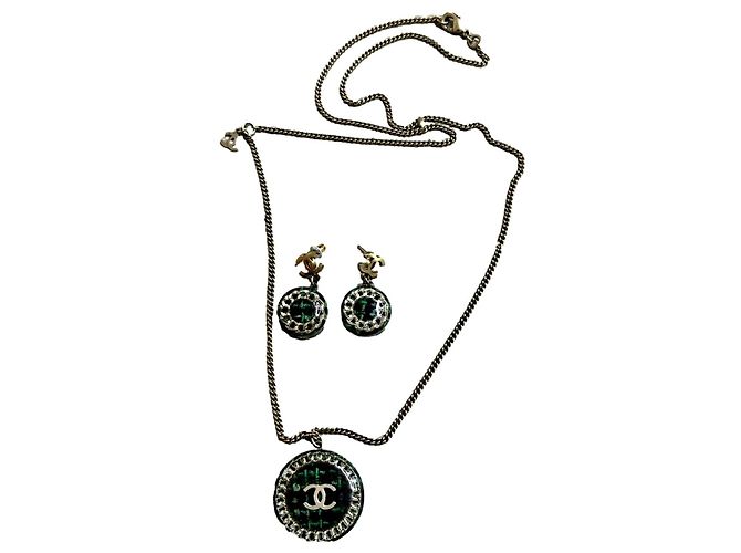 Chanel Schmucksets Gold hardware Tweed