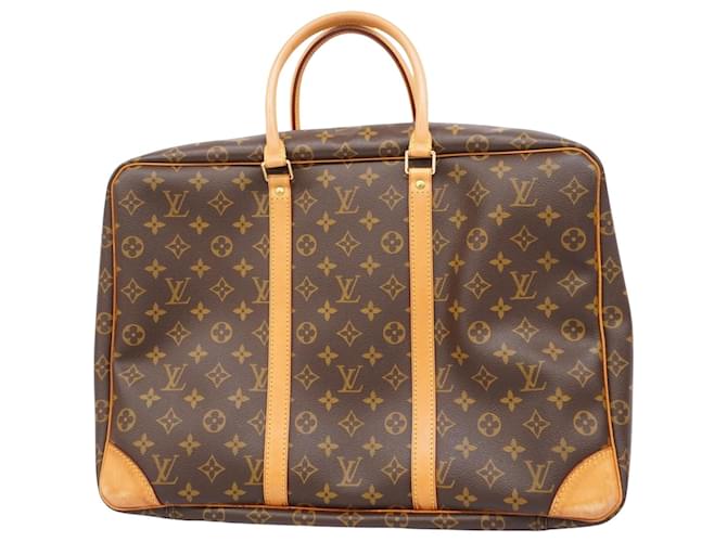 Louis Vuitton Sirius Marrone Tela  ref.1385236