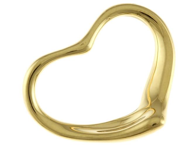 Tiffany & Co corazón abierto Dorado Oro amarillo  ref.1385256
