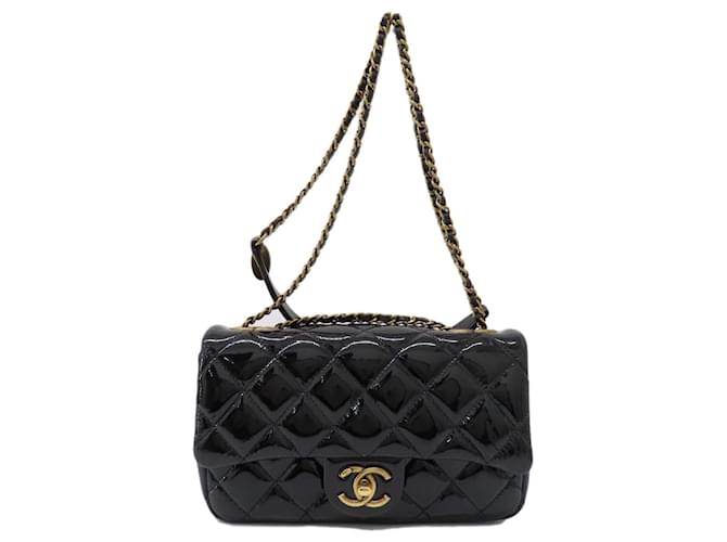 Timeless Chanel Atemporal Negro Cuero  ref.1385361