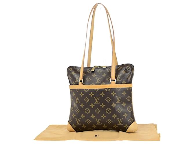 Louis Vuitton Coussin Marrone Tela  ref.1385392