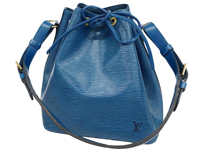 Noe Louis Vuitton Petit Noé Cuir Bleu  ref.1385415