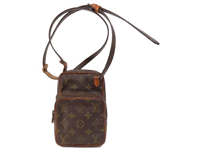 Louis Vuitton Mini Amazon Marrom Lona  ref.1385463