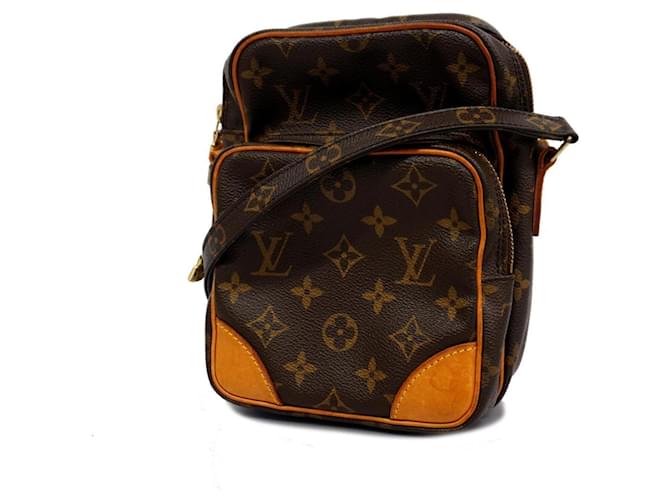 Louis Vuitton Amazon Marrom Lona  ref.1385464